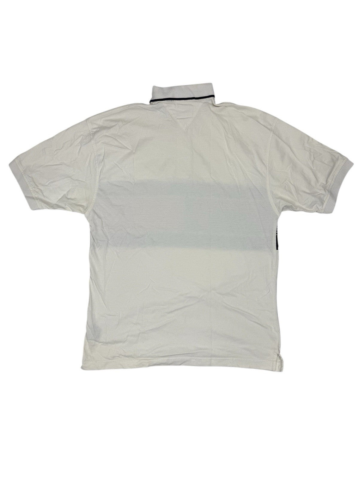 Tommy Hilfiger White Polo Top Medium