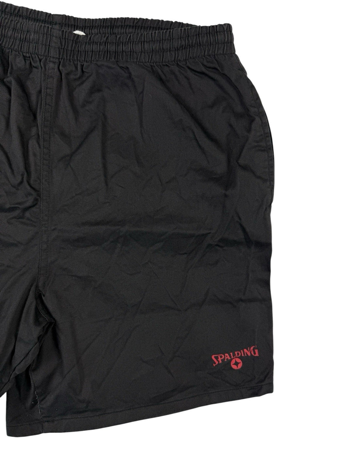 Spalding Sport Company Vintage Black Swim Short Trunks Medium