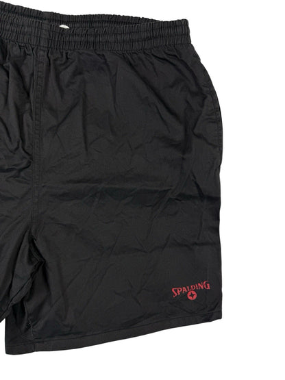 Spalding Sport Company Vintage Black Swim Short Trunks Medium