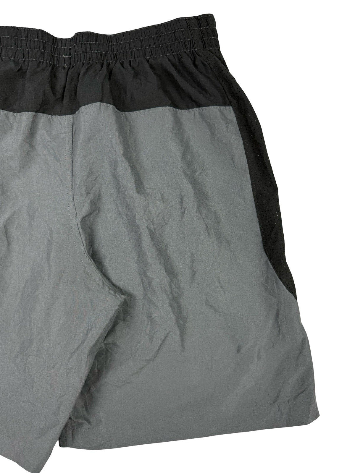 Nike Grey Mesh Web Lined Swim Trunk Shorts Medium