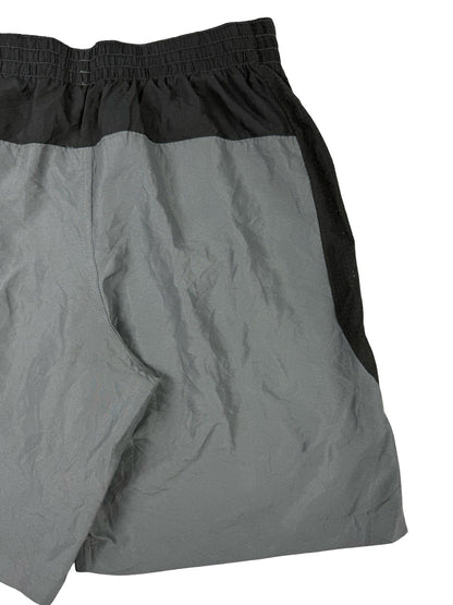 Nike Grey Mesh Web Lined Swim Trunk Shorts Medium