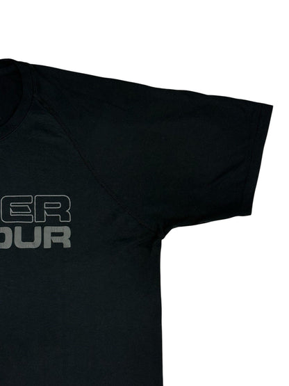 Under Armour Black Retro Loose Fit Heat Gear Top Medium