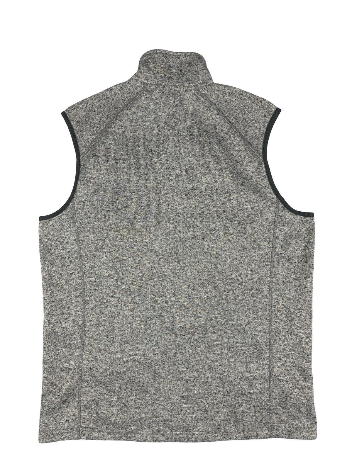 Eddie Bauer Grey Zip Polyester Gilet Body Warmer Large