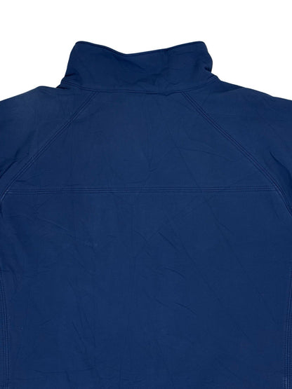 LL Bean Blue Softshell Fleece Lined Jacket XL