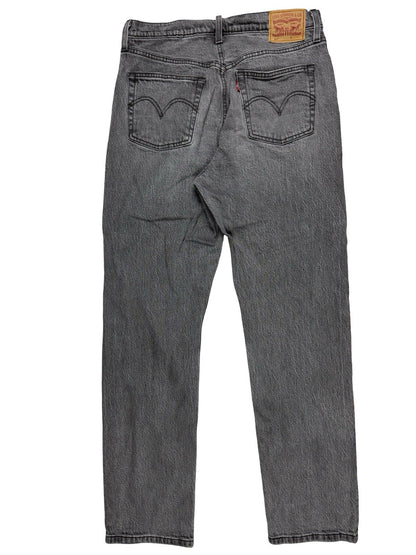 Levi's 501 Grey Faded Denim Jeans 29W 30L