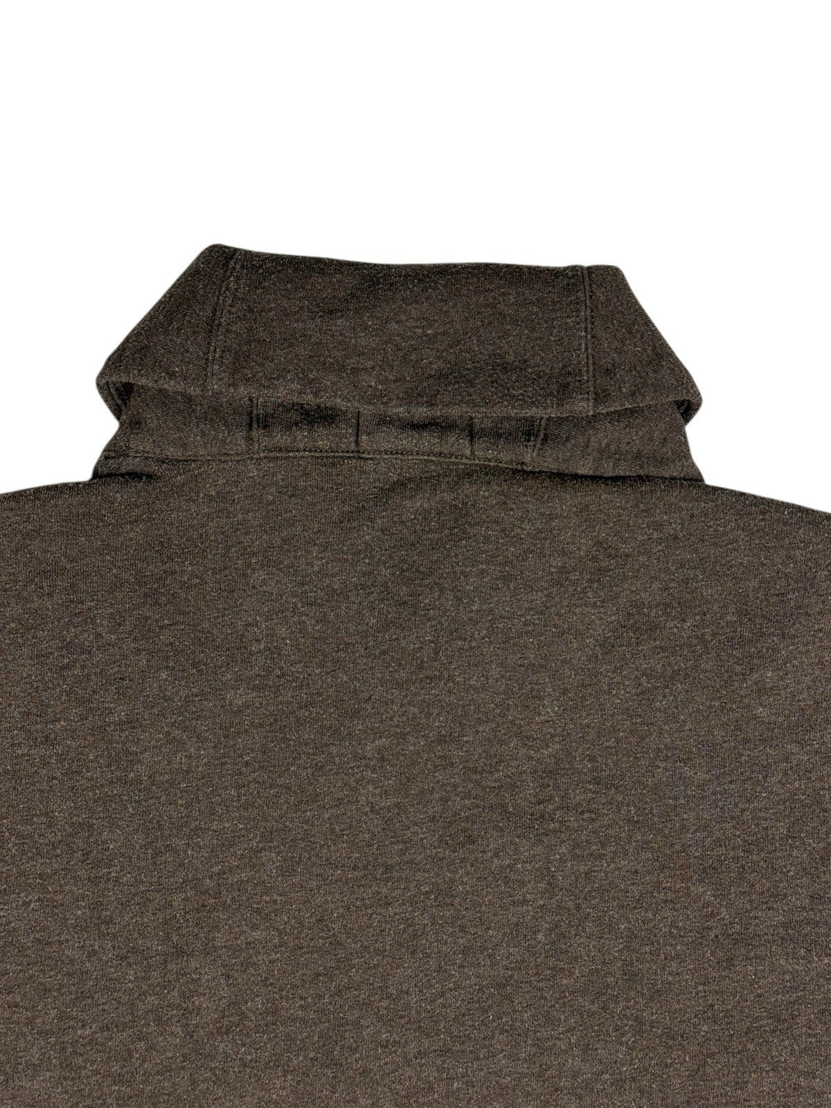 Polo Ralph Lauren Brown Shawl Collar Elbow Patch Jumper Small