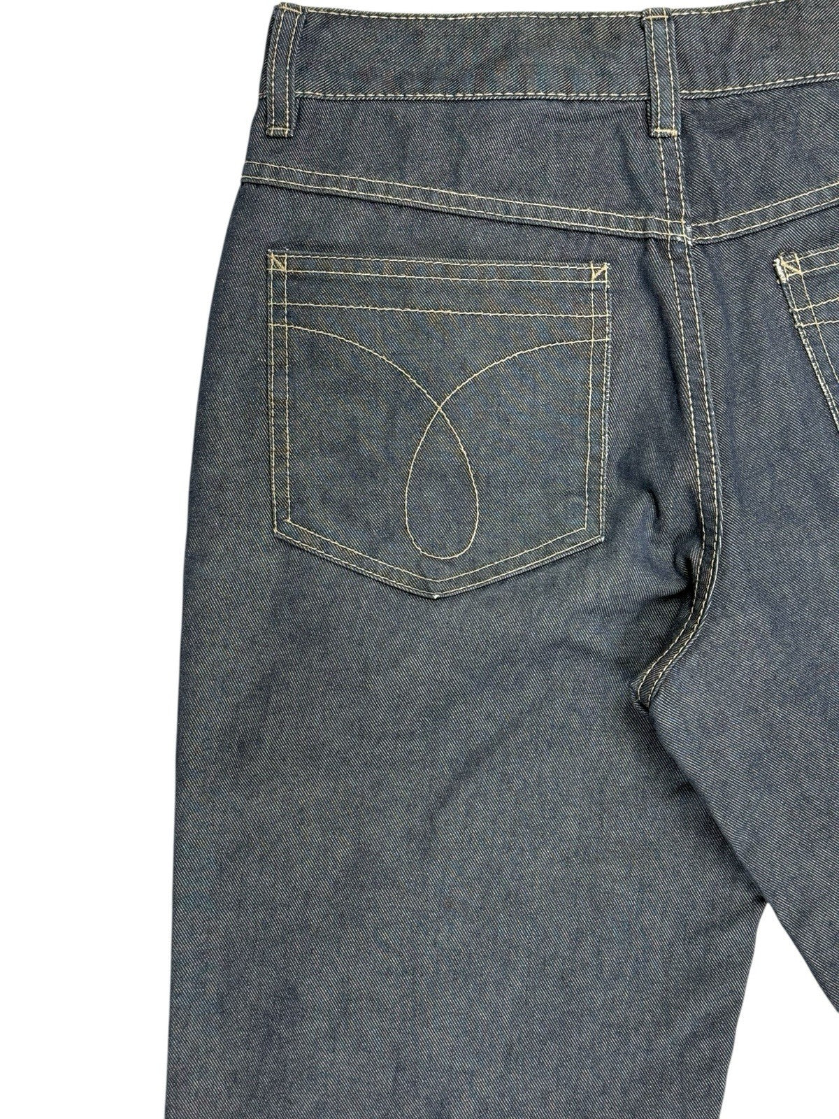Calvin Klein Retro Blue Denim Jeans 28W 30L