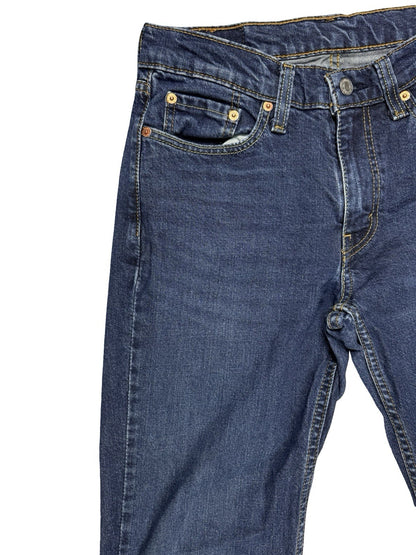 Levi's 514 Blue Denim Jeans 29W 32L