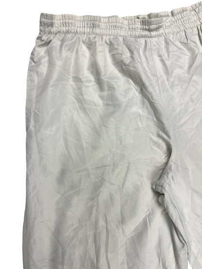 Nike Vintage 90s White Lined Tracksuit Bottom Trousers XL