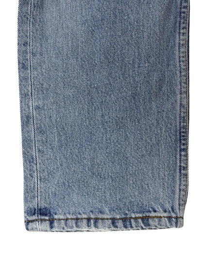 Levi's 501 Retro Light Blue Straight Leg Denim Jeans 30W 32L