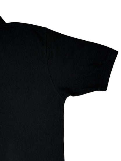 Glenmuir Black Cotton Motherwell FC Polo Top Medium