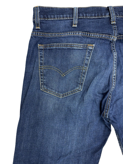 Levi's 569 Loose Straight Fit Blue Denim Jeans 38W 30L