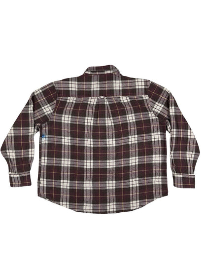 Gander Mountain Red Plaid Cotton Flannel Heavyweight Shirt XL