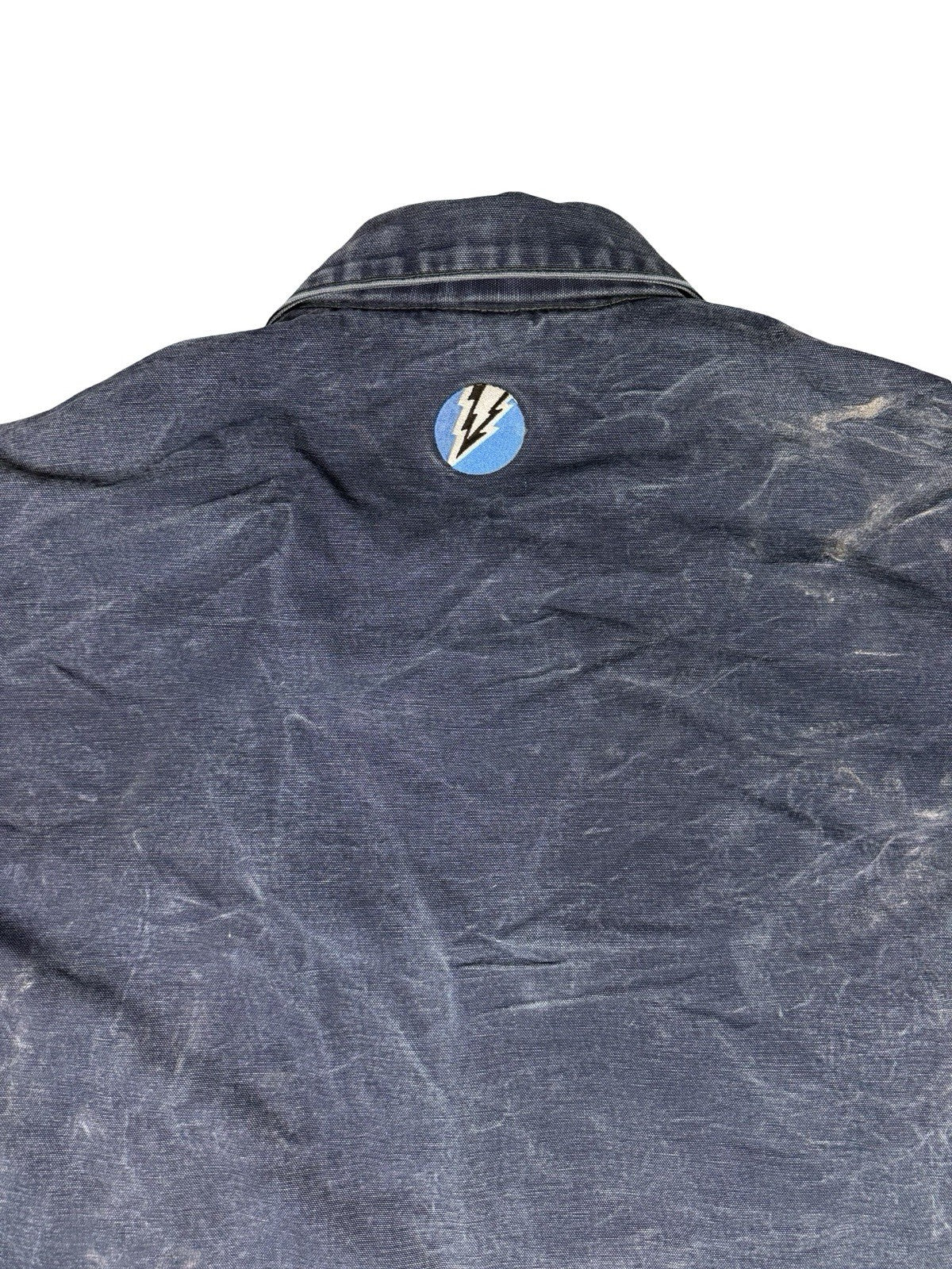Carhartt Blue FR 101623 410 Workwear Insulated Jacket Distressed XL