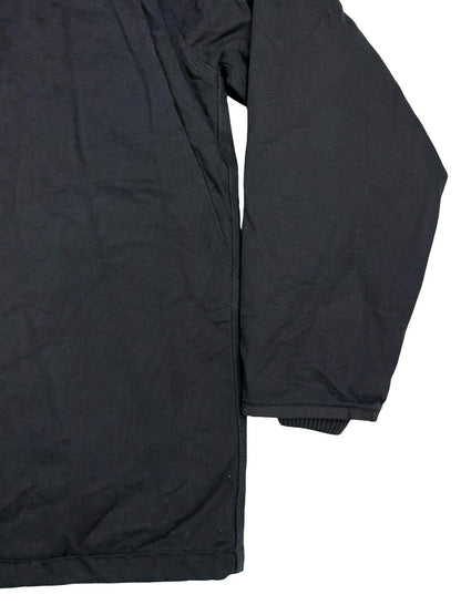 Carhartt Black Sherpa Lined Loose Fit Jacket Large