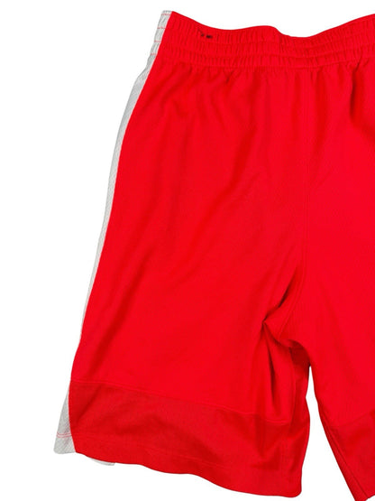 Nike Dri Fit Orange Polyester Training Running Shorts Large