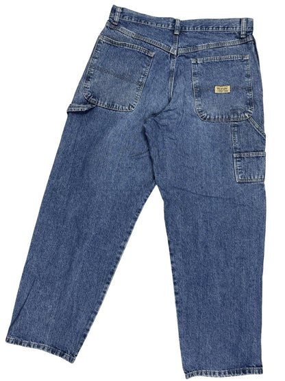 Wrangler Blue Denim Carpenter Work Jeans 32W 30L