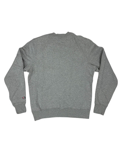 Champion Grey Reflective Logo Jumper Small