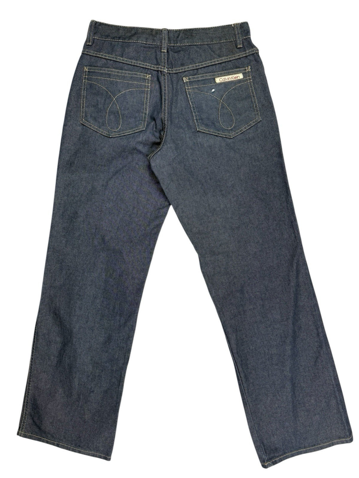 Calvin Klein Retro Blue Denim Jeans 28W 30L