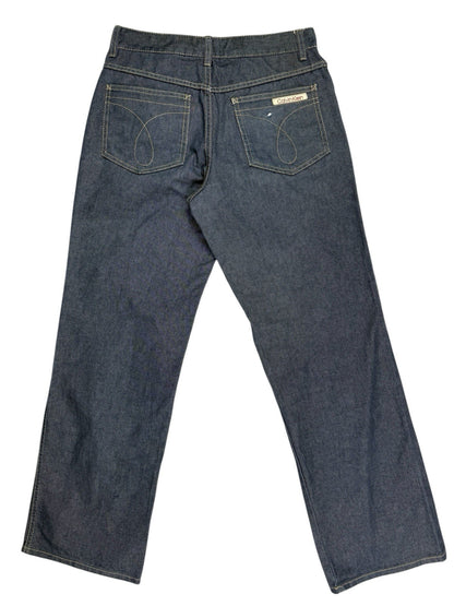 Calvin Klein Retro Blue Denim Jeans 28W 30L