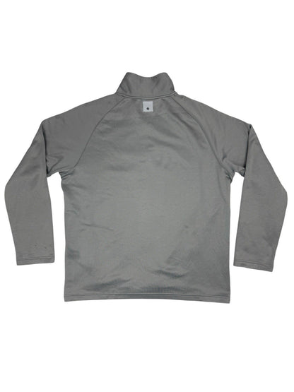 Nautica Competition Grey Quarter Zip Jumper Large