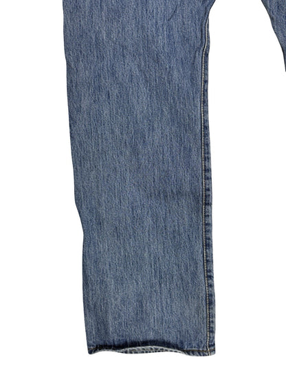 Levi's 501 Blue  Straight Leg Denim Jeans 34W 30L