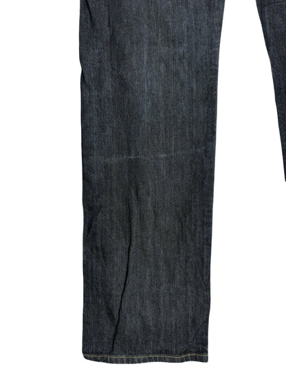 Levi's 501 Dark Blue Straight Leg Denim Jeans 34W 34L