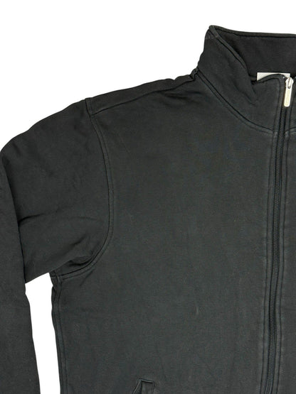 Reebok Black Retro Zip Cotton Fleece Lined Jacket XL