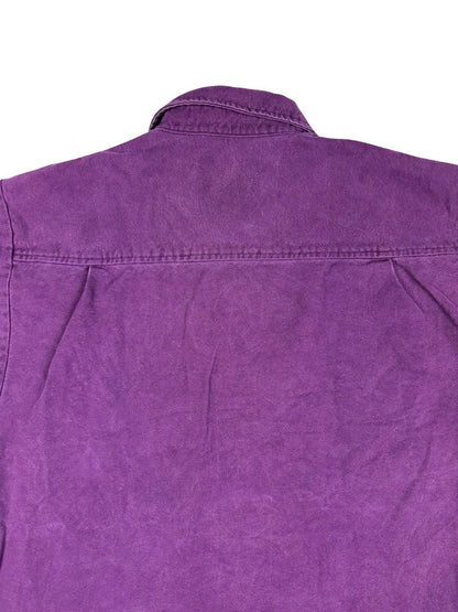 Vintage Rio Bravo Purple Cotton Button Up Heavyweight Shirt Large