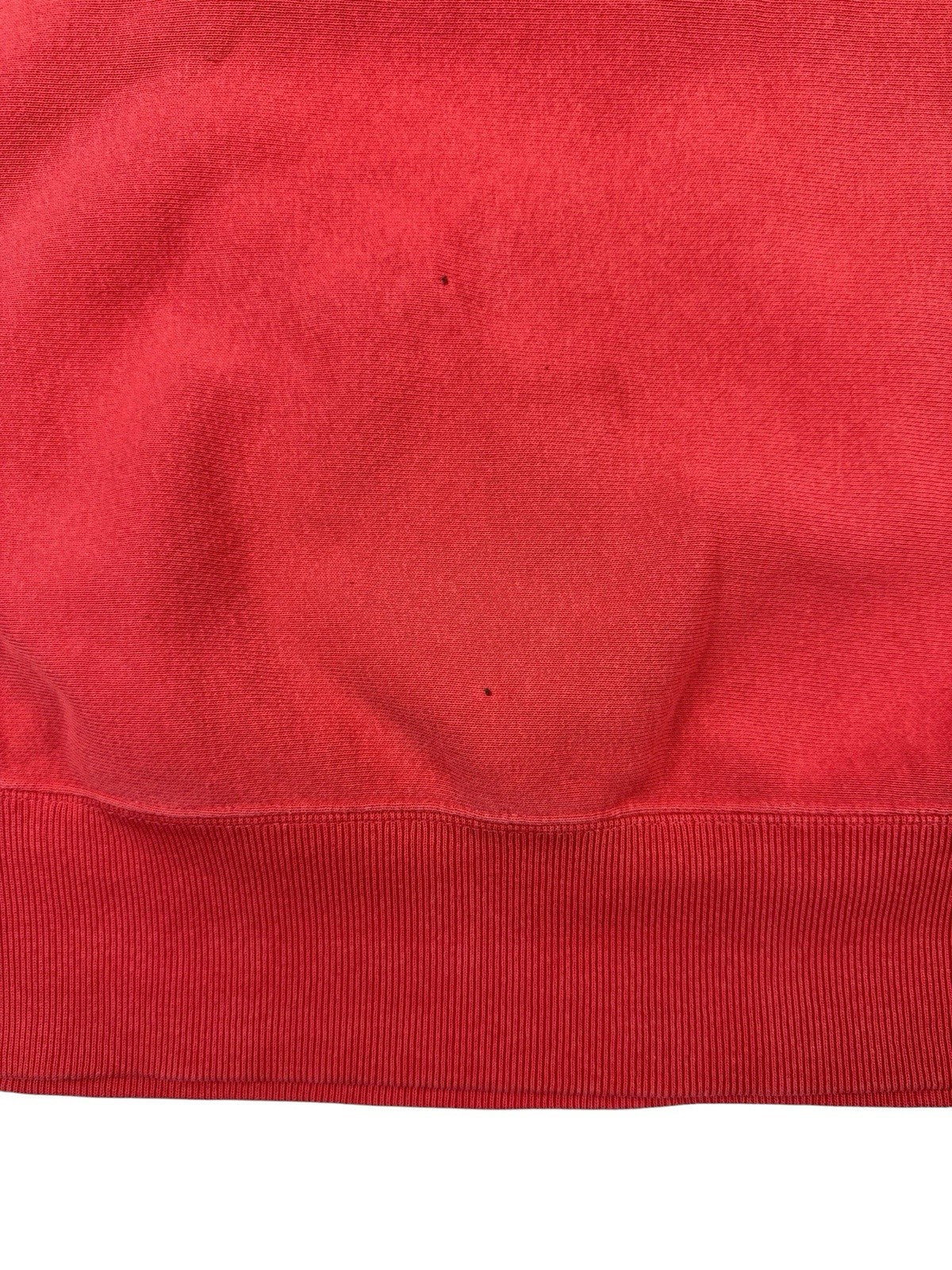 Champion Vintage Orange Reverse Weave Warm Up Jumper Large