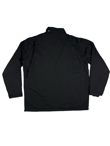 Carhartt Black Sherpa Lined Loose Fit Jacket Large