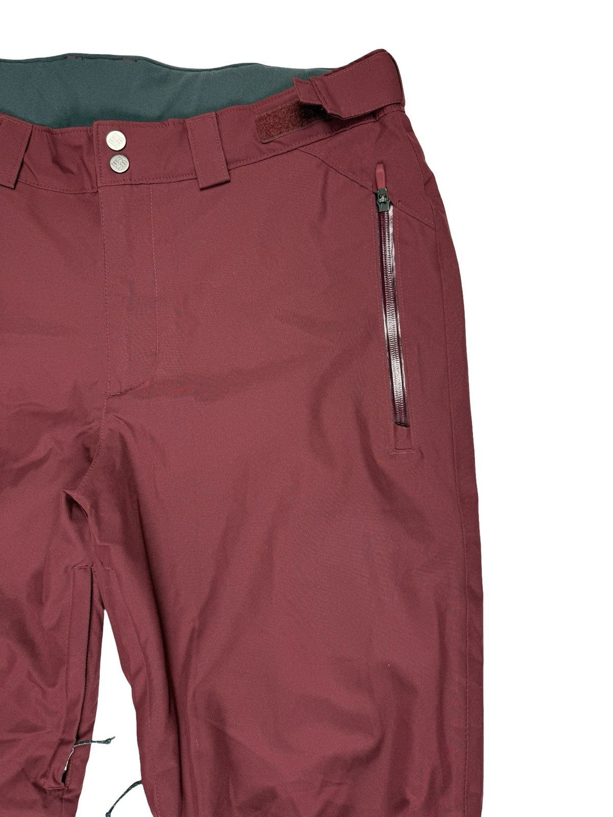 Columbia Burgundy Ride On Omni Tech Waterproof Snow Winter Trousers Large Reg