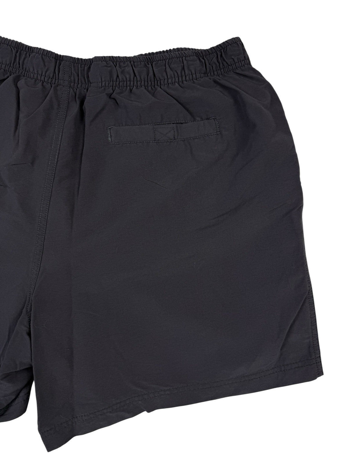 L.L. Bean Black Supplex Nylon Sport Swim Shorts Trunks Large