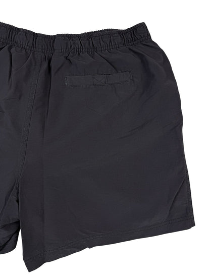 L.L. Bean Black Supplex Nylon Sport Swim Shorts Trunks Large