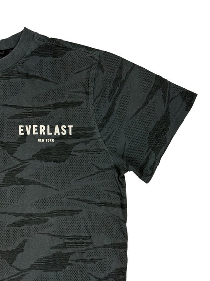 Everlast Grey Camo Cotton Blend Top Small