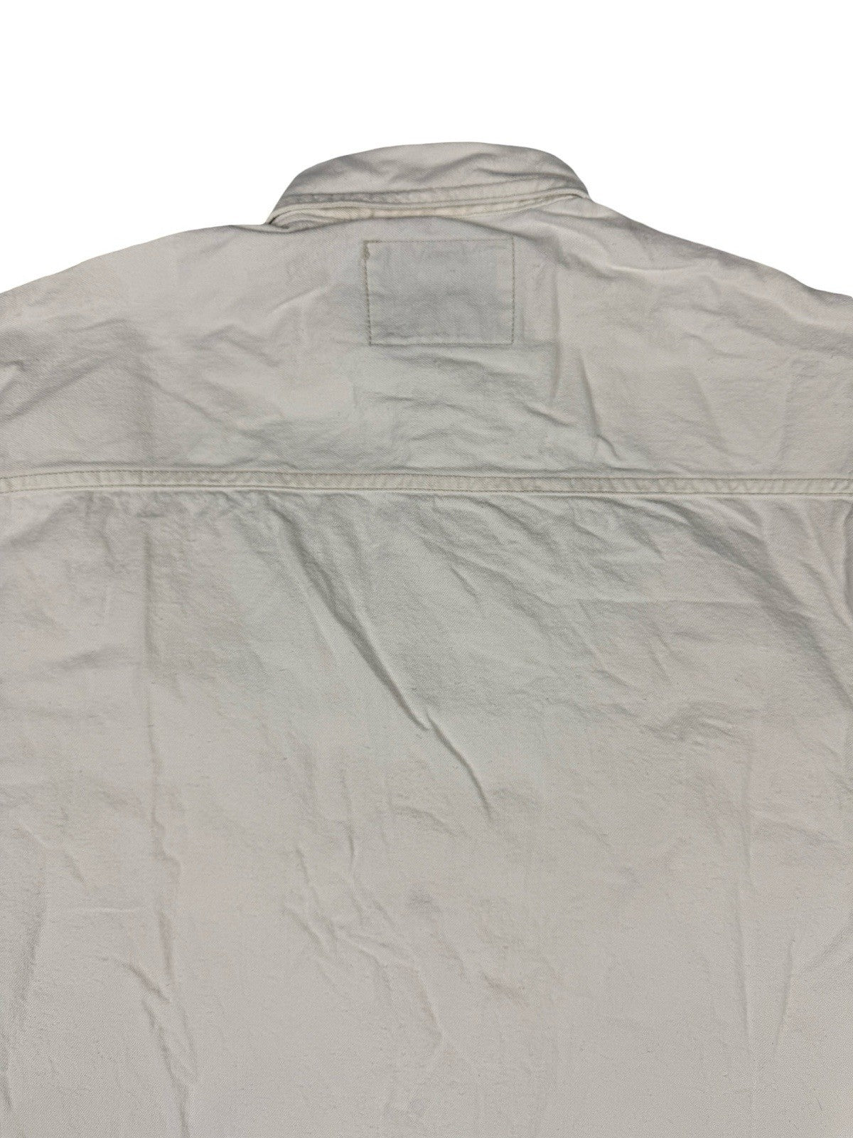 Levi's Vintage 90s White Button Cotton Western Shirt Size Small