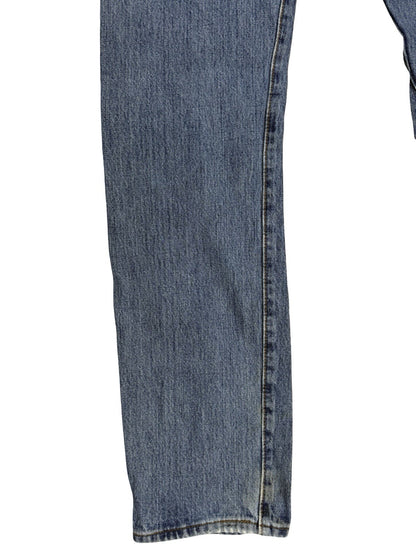 Levi's 501 Blue Straight Leg Denim Jeans 30W 34L