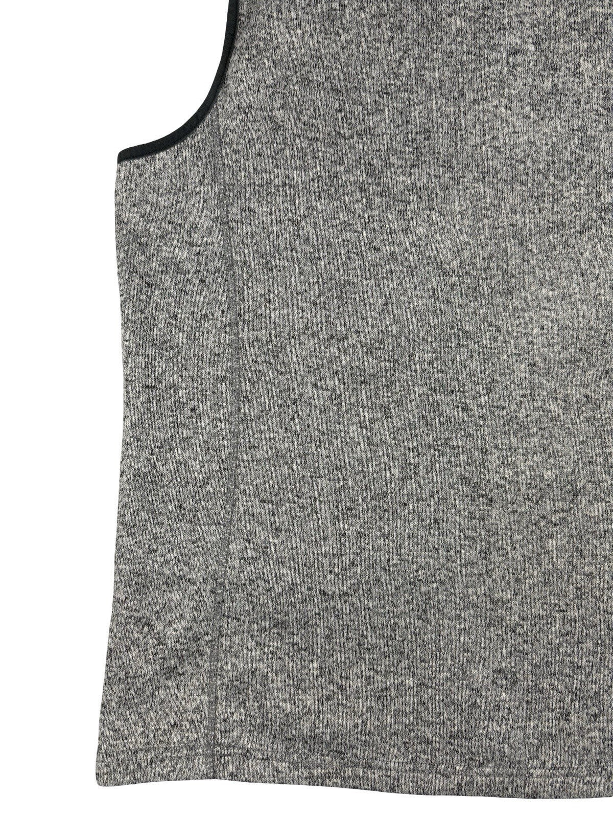 Eddie Bauer Grey Zip Polyester Gilet Body Warmer Large