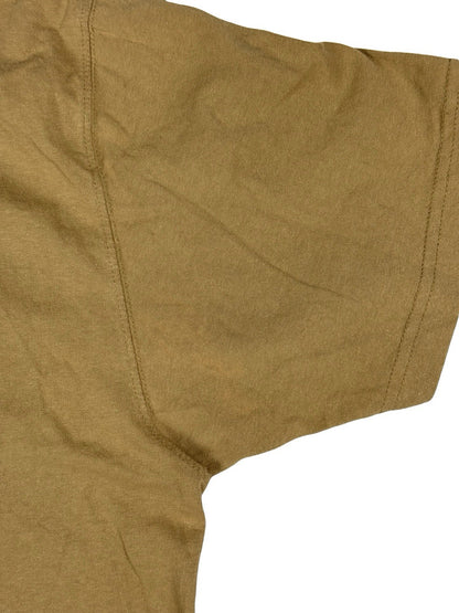 Carhartt Retro Beige Printed Workwear Short Sleeve Top 2XL