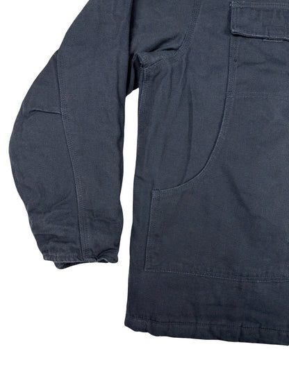 Tri-Mountain Retro Blue Insulated Zip Americana Work Jacket Large