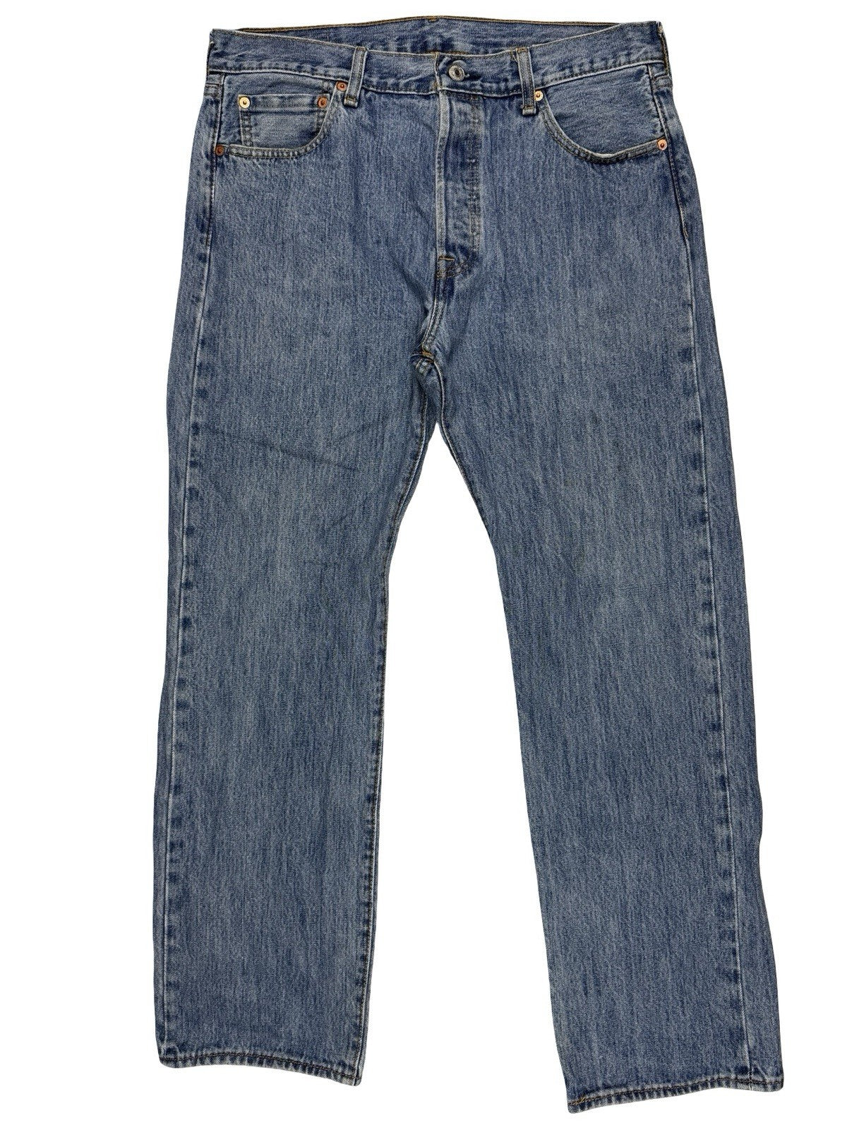 Levi's 501 Blue  Straight Leg Denim Jeans 34W 30L