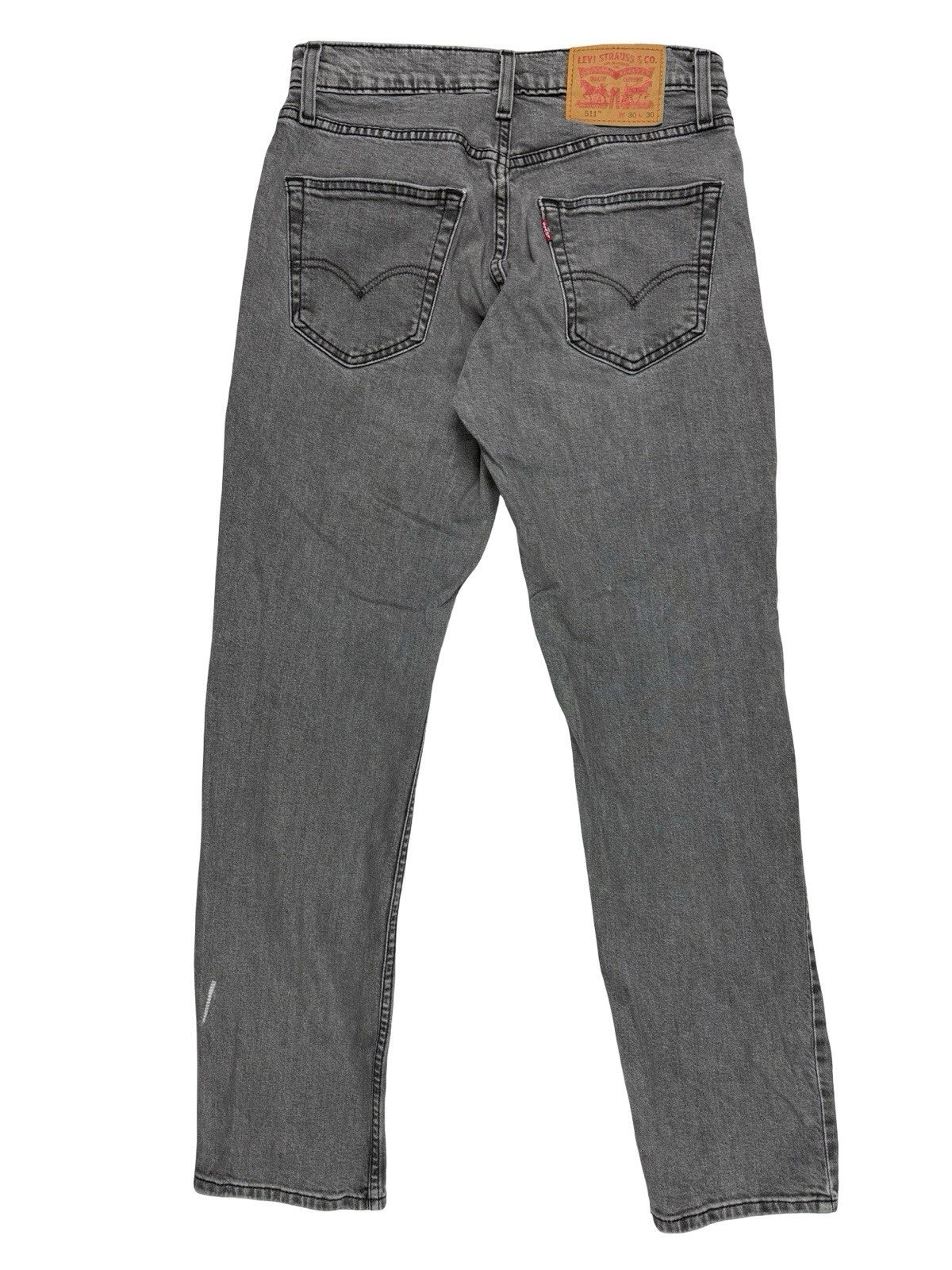 Levi's 511 Grey Slim Fit Faded Denim Jeans 30W 30L