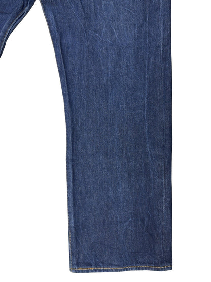 Levi's 501 Blue Straight Leg Denim Jeans 38W 30L