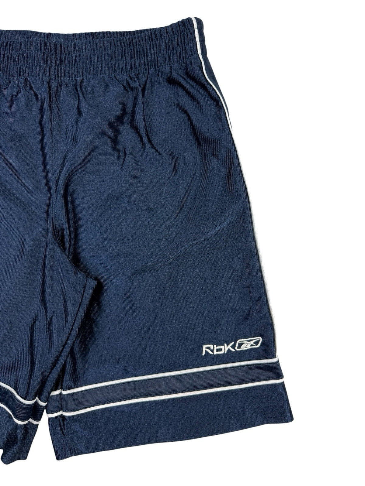 Reebok Retro Y2K Blue Polyester Sport Shorts Small