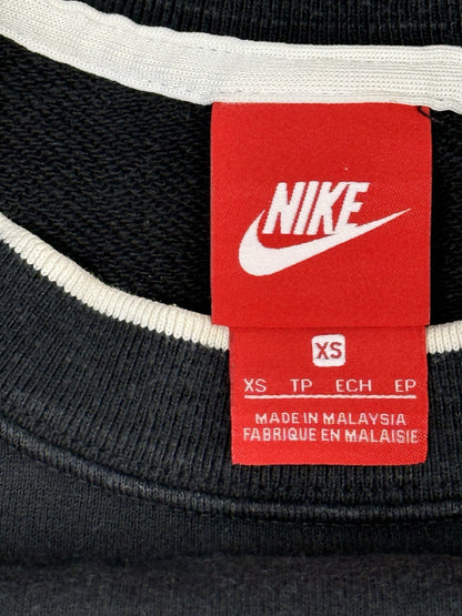 Nike Archive Black Printed Retro Jumper XS