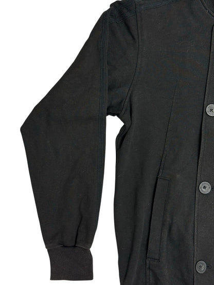 Adidas Black Hooded Coat Large