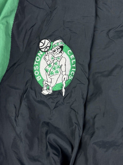 NFL Vintage Starter Boston Celtics Black Windbreaker Jacket Medium Made in Korea