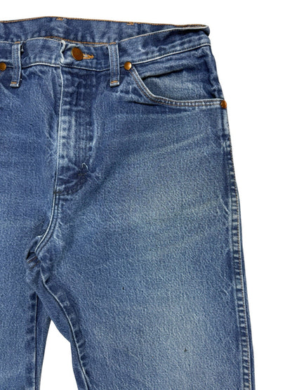 Wrangler Retro Blue Straight Leg Denim Jeans 33W 31L