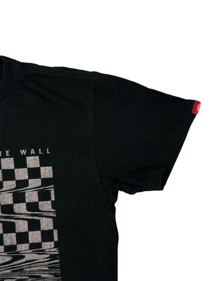 Vans Black Cotton Printed Top Small