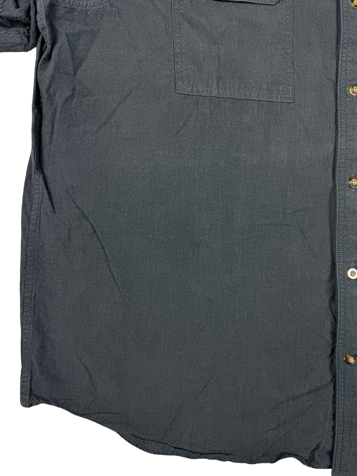 Carhartt Original Fit Black Chambray Short Sleeve Shirt 2XL
